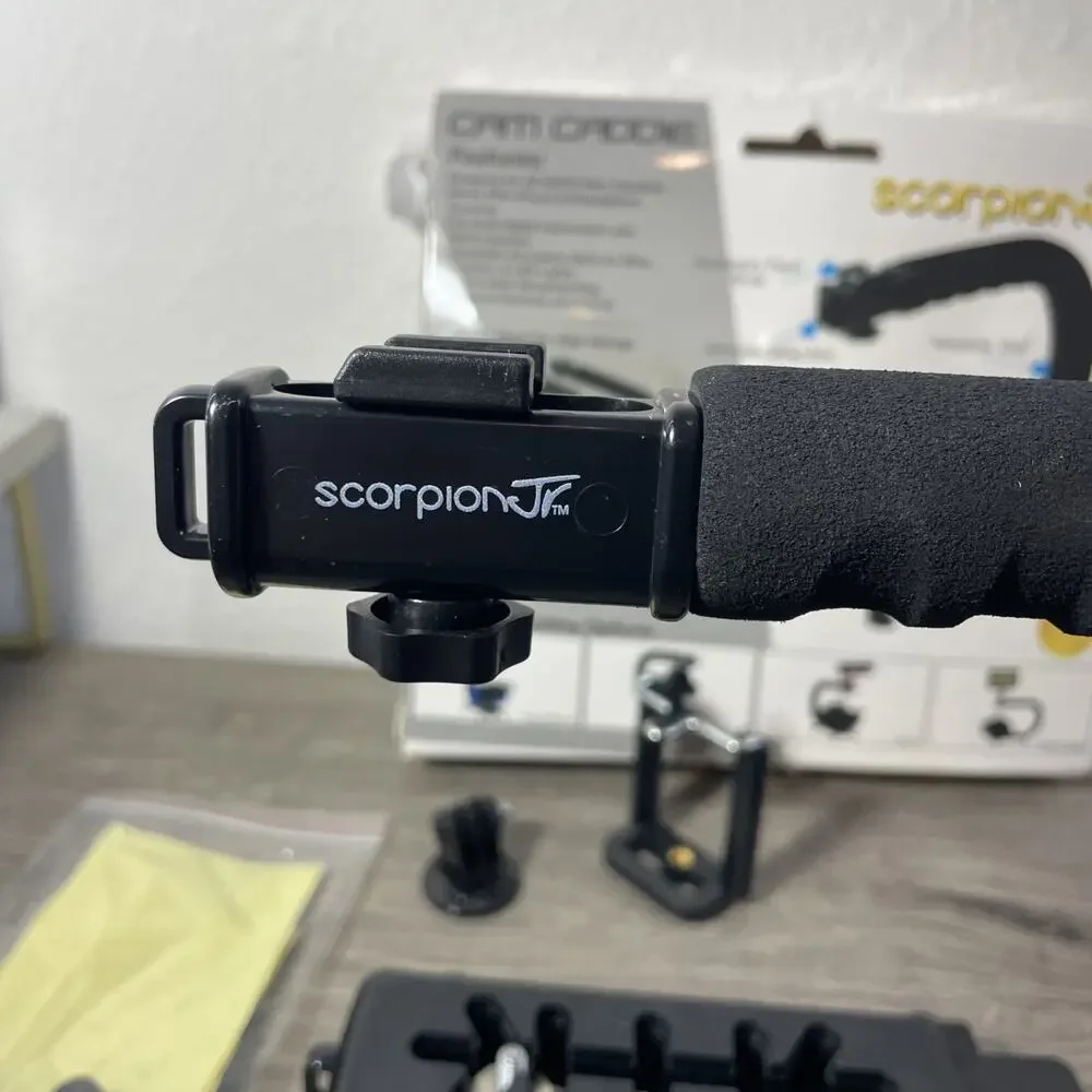 Cam Caddie Scorpion Jr. Original Universal Stabilizing Camera Handle Grip Boxed